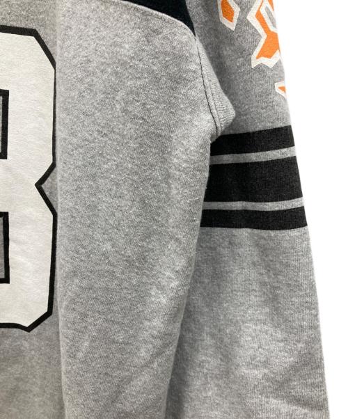 A BATHING APE（アベイシングエイプ）A BATHING APE (アベイシングエイプ) ナンバリングホッケーシャツ グレー サイズ:Lの古着・服飾アイテム