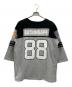 A BATHING APE (アベイシングエイプ) ナンバリングホッケーシャツ グレー サイズ:L：8000円