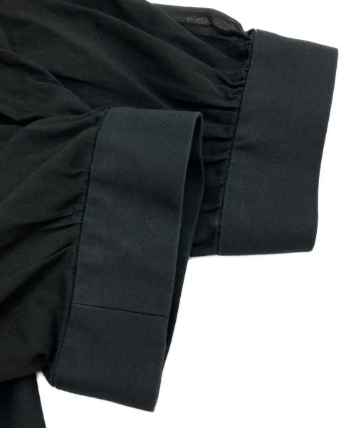 Yves Saint Laurent（イヴサンローラン）Yves Saint Laurent (イヴサンローラン) ミニワンピース ブラック サイズ:Mの古着・服飾アイテム