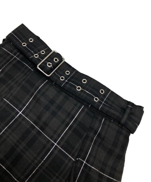 HARE（ハレ）HARE (ハレ) MIXチェックランダムスカート ブラック サイズ:FREEの古着・服飾アイテム