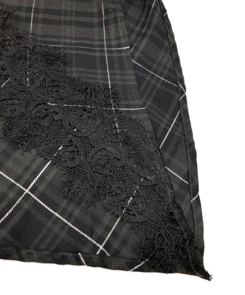 HARE（ハレ）HARE (ハレ) タータンチェックキャミワンピース ブラック サイズ:FREEの古着・服飾アイテム