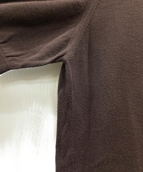JOHN SMEDLEY（ジョンスメドレー）JOHN SMEDLEY (ジョンスメドレー) 半袖ニット ブラウン サイズ:Sの古着・服飾アイテム