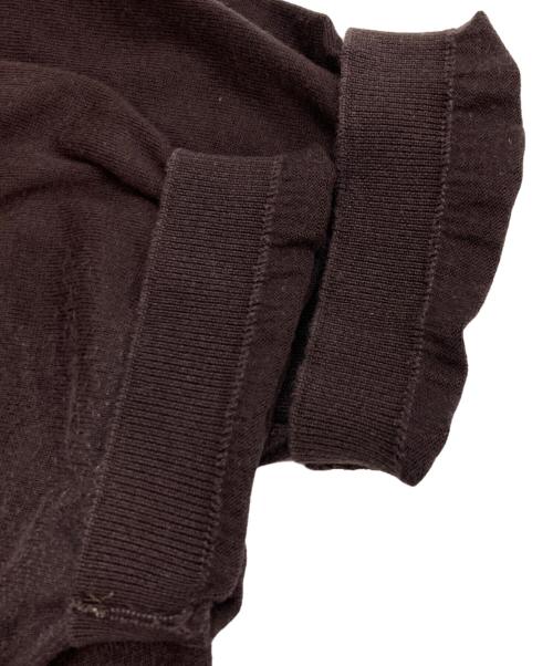 JOHN SMEDLEY（ジョンスメドレー）JOHN SMEDLEY (ジョンスメドレー) 半袖ニット ブラウン サイズ:Sの古着・服飾アイテム