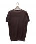 JOHN SMEDLEY (ジョンスメドレー) 半袖ニット ブラウン サイズ:S：5000円
