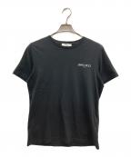 JIMMY CHOOジミーチュウ）の古着「ロゴプリントTシャツ」｜ブラック