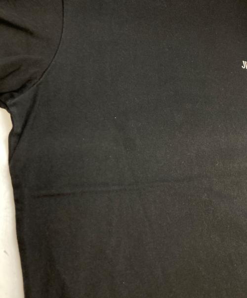 JIMMY CHOO（ジミーチュウ）JIMMY CHOO (ジミーチュウ) ロゴプリントTシャツ ブラック サイズ:Lの古着・服飾アイテム
