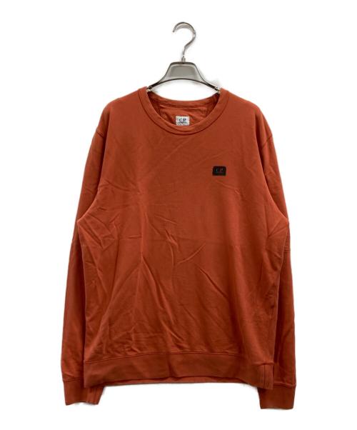 C.P COMPANY（シーピーカンパニー）C.P COMPANY (シーピーカンパニー) ロゴワンポイント長袖カットソー オレンジ サイズ:Lの古着・服飾アイテム