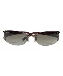 RAY-BAN（レイバン）の古着「リムレスサングラス」｜レッド