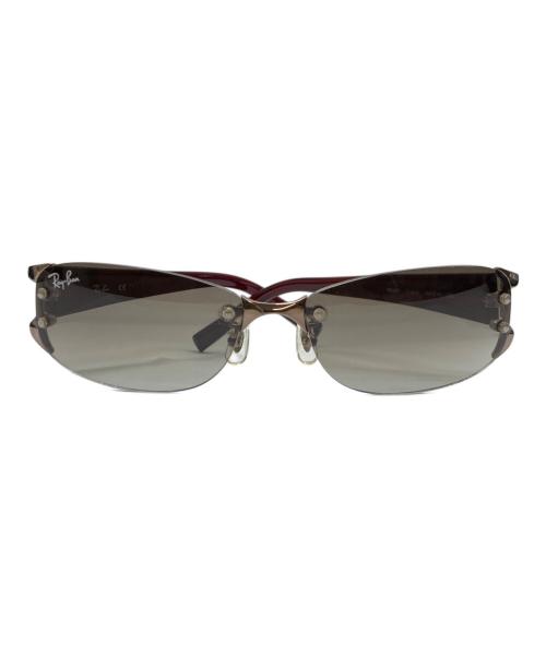 RAY-BAN（レイバン）RAY-BAN (レイバン) リムレスサングラス レッド サイズ:59▢16の古着・服飾アイテム