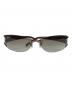 RAY-BAN（レイバン）の古着「リムレスサングラス」｜レッド