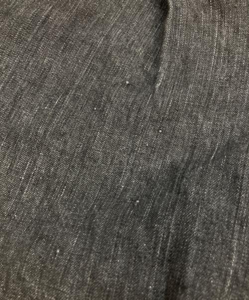 nest Robe（ネストローブ）nest Robe (ネストローブ) リネンブラックデニムカーヴィーパンツ ブラック サイズ:FREEの古着・服飾アイテム