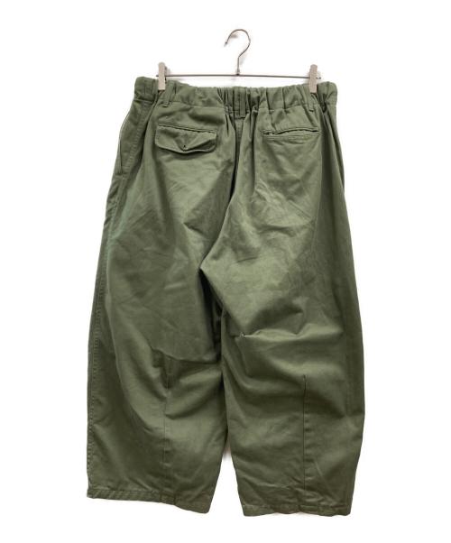 is-ness（イズネス）is-ness (イズネス) BALLOON EZ PANTS オリーブ サイズ:ONE SIZEの古着・服飾アイテム