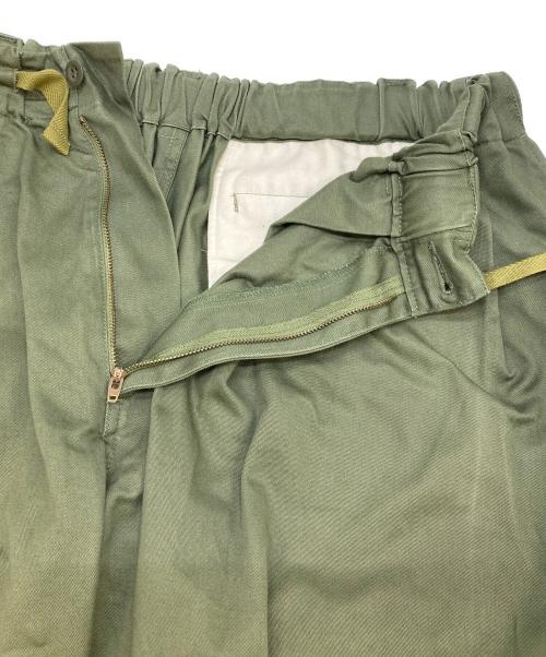 is-ness（イズネス）is-ness (イズネス) BALLOON EZ PANTS オリーブ サイズ:ONE SIZEの古着・服飾アイテム