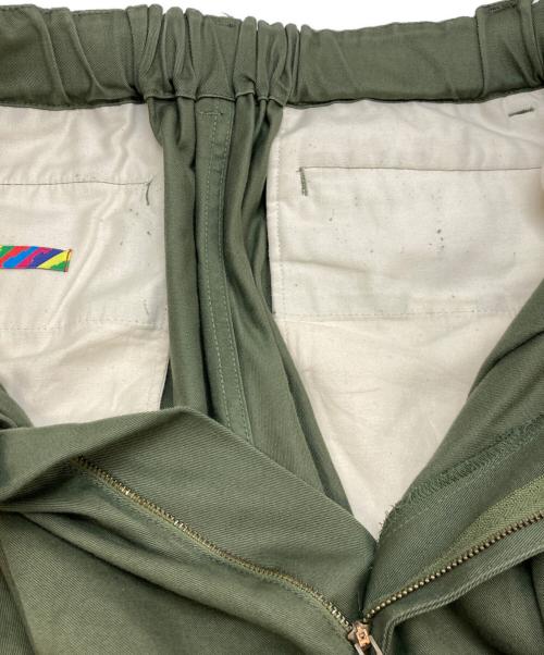 is-ness（イズネス）is-ness (イズネス) BALLOON EZ PANTS オリーブ サイズ:ONE SIZEの古着・服飾アイテム