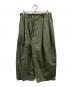 is-ness（イズネス）の古着「BALLOON EZ PANTS」｜オリーブ