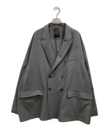 DAIWA PIER39（ダイワ ピア39）の古着「Tech Double-Breasted Jacket」｜グレー