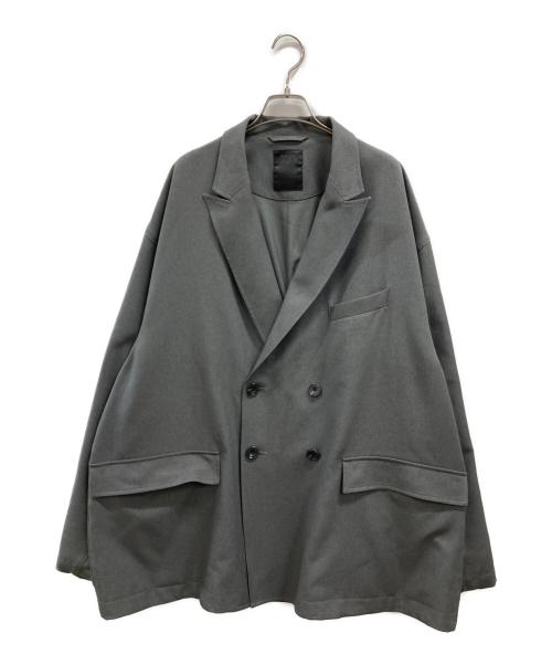 DAIWA PIER39（ダイワ ピア39）DAIWA PIER39 (ダイワ ピア39) Tech Double-Breasted Jacket グレー サイズ:Lの古着・服飾アイテム