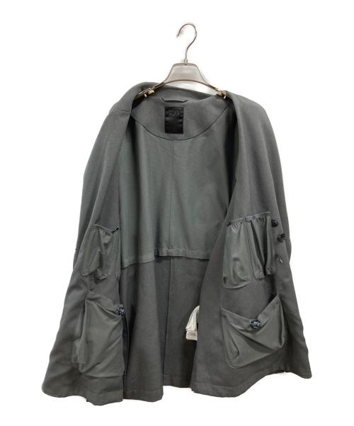 DAIWA PIER39（ダイワ ピア39）DAIWA PIER39 (ダイワ ピア39) Tech Double-Breasted Jacket グレー サイズ:Lの古着・服飾アイテム