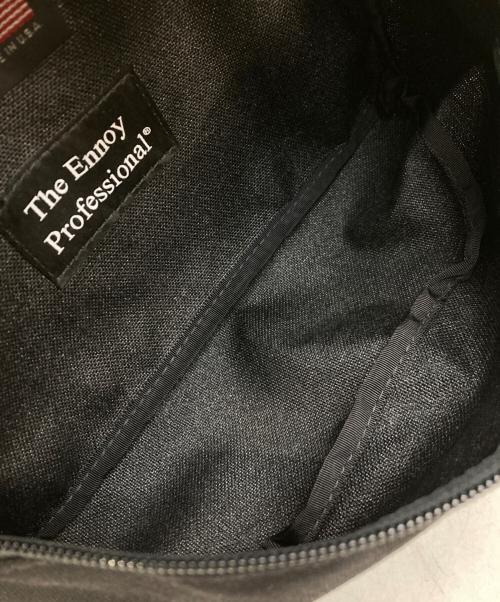 The Ennoy Professional（ザ エンノイ プロフェッショナル）The Ennoy Professional (ザ エンノイ プロフェッショナル) ボディバッグ ブラックの古着・服飾アイテム