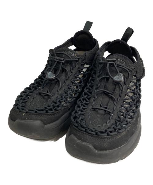 KEEN（キーン）KEEN (キーン) UNEEK WK サンダル ブラック サイズ:26.5の古着・服飾アイテム