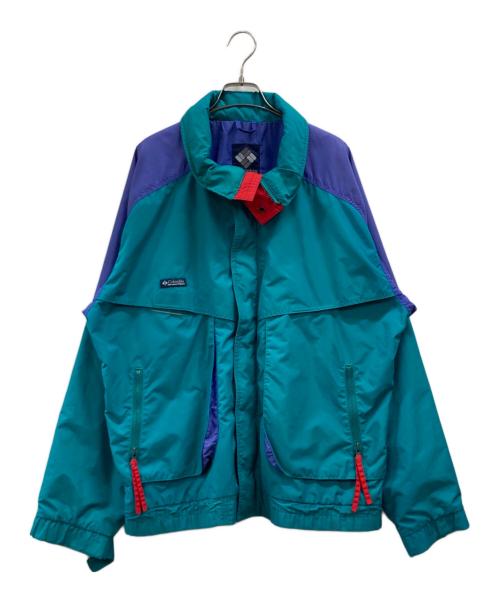Columbia（コロンビア）Columbia (コロンビア) Powder Keg パープル×グリーン サイズ:1の古着・服飾アイテム