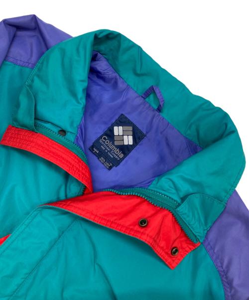 Columbia（コロンビア）Columbia (コロンビア) Powder Keg パープル×グリーン サイズ:1の古着・服飾アイテム