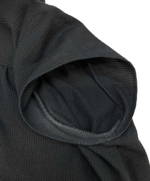 MACKINTOSH LONDON（マッキントッシュ ロンドン）MACKINTOSH LONDON (マッキントッシュ ロンドン) ヨークギャザーAラインワンピース ブラック サイズ:40の古着・服飾アイテム