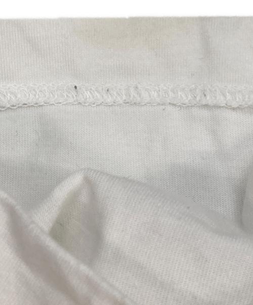 H BEAUTY&YOUTH（エイチ ビューティー&ユース）H BEAUTY&YOUTH (エイチ ビューティー&ユース) コットンハイゲージ カットオフTシャツ ホワイト サイズ:不明(実寸参照)の古着・服飾アイテム