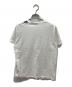 H BEAUTY&YOUTH (エイチ ビューティー&ユース) コットンハイゲージ カットオフTシャツ ホワイト サイズ:不明(実寸参照)：6000円