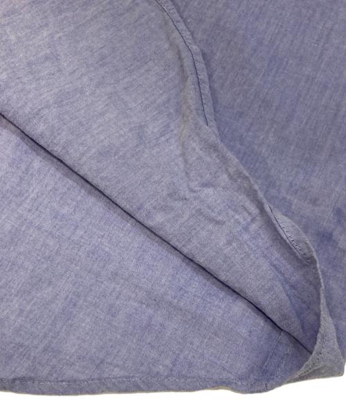 IENA LA BOUCLE（イエナ ラ ブークル）IENA LA BOUCLE (イエナ ラ ブークル) アシメカラーシャツ ラベンダー サイズ:不明(実寸参照)の古着・服飾アイテム
