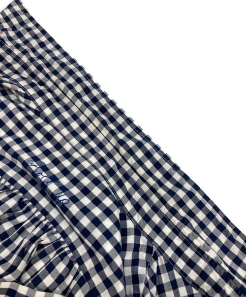 Porter Classic（ポータークラシック）Porter Classic (ポータークラシック) ROLL UP ギンガムチェックシャツ ネイビー サイズ:Sの古着・服飾アイテム