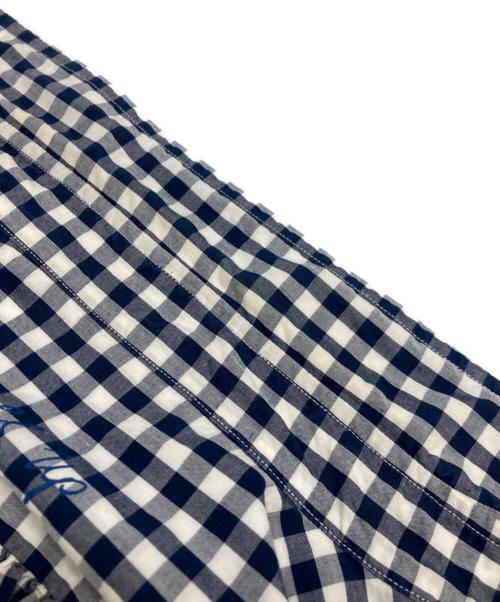 Porter Classic（ポータークラシック）Porter Classic (ポータークラシック) ROLL UP ギンガムチェックシャツ ネイビー サイズ:Sの古着・服飾アイテム