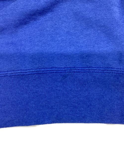 RUSSELL ATHLETIC（ラッセルアスレチック）RUSSELL ATHLETIC (ラッセルアスレチック) 前Vプリントスウェット ブルー サイズ:Lの古着・服飾アイテム