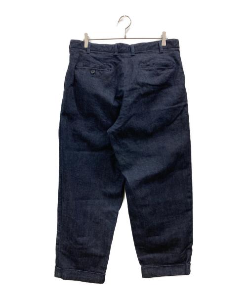 BEAMS PLUS（ビームスプラス）BEAMS PLUS (ビームスプラス) 2 Pleats Tapered Denim インディゴ サイズ:XLの古着・服飾アイテム
