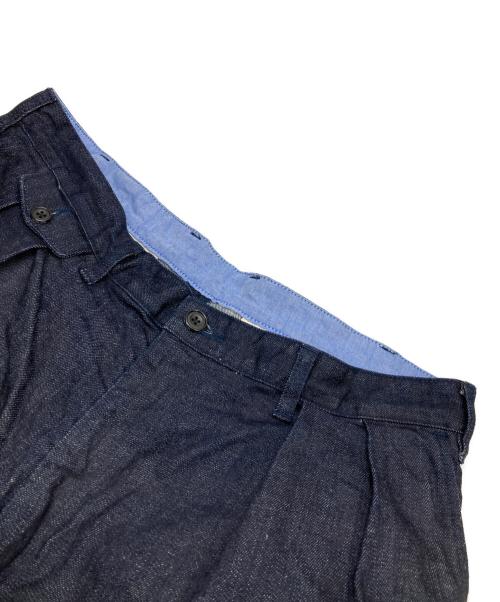 BEAMS PLUS（ビームスプラス）BEAMS PLUS (ビームスプラス) 2 Pleats Tapered Denim インディゴ サイズ:XLの古着・服飾アイテム