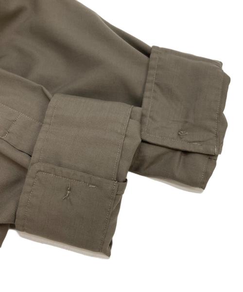 Gymphlex（ジムフレックス）Gymphlex (ジムフレックス) ポリエステルローン レギュラーカラーシャツ オリーブ サイズ:Lの古着・服飾アイテム
