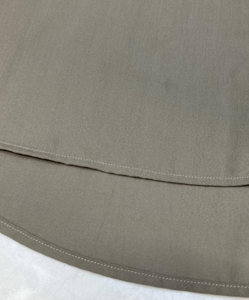 Gymphlex（ジムフレックス）Gymphlex (ジムフレックス) ポリエステルローン レギュラーカラーシャツ オリーブ サイズ:Lの古着・服飾アイテム