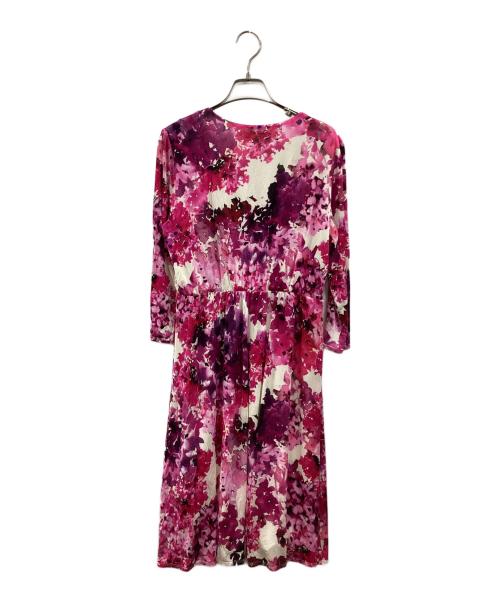 MaxMara（マックスマーラ）MaxMara (マックスマーラ) 花柄ワンピース ピンク サイズ:42の古着・服飾アイテム