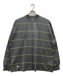 FreshService（フレッシュサービス）の古着「PIN BORDER L/S TEE」｜グレー