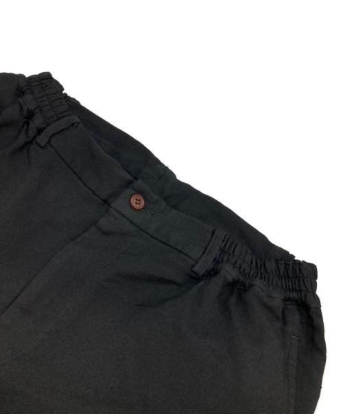 COMME des GARCONS HOMME DEUX（コムデギャルソン オム ドゥ）COMME des GARCONS HOMME DEUX (コムデギャルソン オム ドゥ) エステルサージ 製品染めハーフパンツ ブラック サイズ:Sの古着・服飾アイテム
