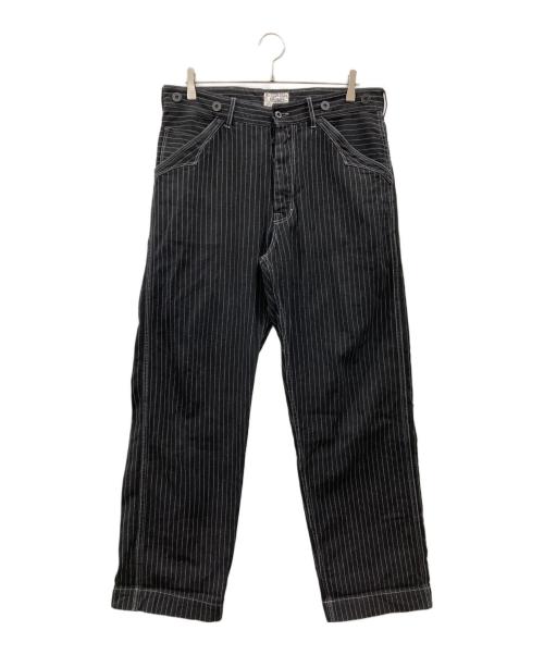 SCHOTT BROS.（ショット）SCHOTT BROS. (ショット) OLD HICKORY DENIM PANTS ホワイト×ブラック サイズ:34の古着・服飾アイテム
