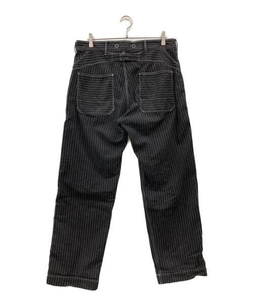 SCHOTT BROS.（ショット）SCHOTT BROS. (ショット) OLD HICKORY DENIM PANTS ホワイト×ブラック サイズ:34の古着・服飾アイテム