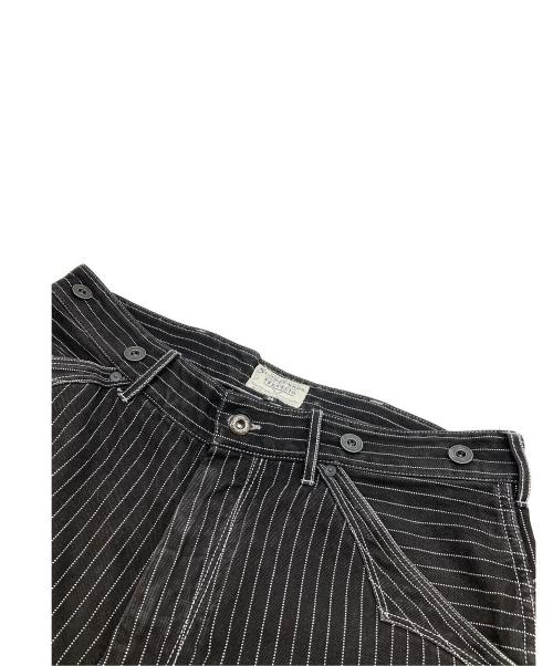 SCHOTT BROS.（ショット）SCHOTT BROS. (ショット) OLD HICKORY DENIM PANTS ホワイト×ブラック サイズ:34の古着・服飾アイテム