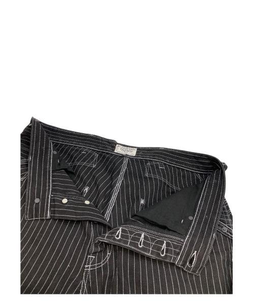 SCHOTT BROS.（ショット）SCHOTT BROS. (ショット) OLD HICKORY DENIM PANTS ホワイト×ブラック サイズ:34の古着・服飾アイテム