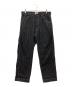 SCHOTT BROS.（ショット）の古着「OLD HICKORY DENIM PANTS」｜ホワイト×ブラック