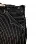 中古・古着 SCHOTT BROS. (ショット) OLD HICKORY DENIM PANTS ホワイト×ブラック サイズ:34：15000円