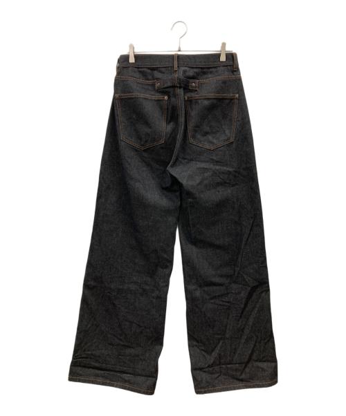 Noen（ノエン）Noen (ノエン) シンチバッチデニムパンツ インディゴ サイズ:Lの古着・服飾アイテム