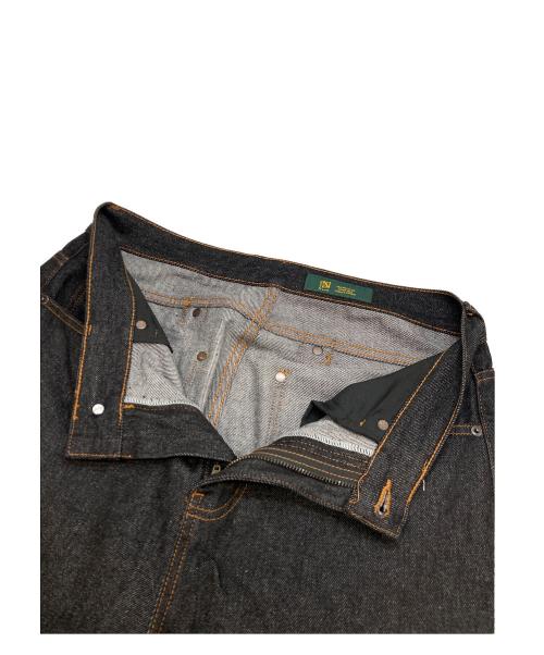 Noen（ノエン）Noen (ノエン) シンチバッチデニムパンツ インディゴ サイズ:Lの古着・服飾アイテム