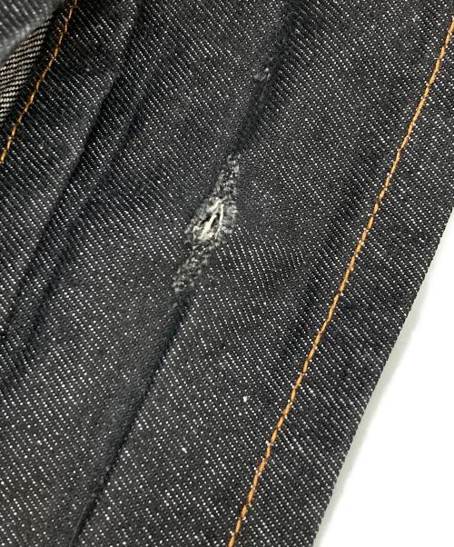 Noen（ノエン）Noen (ノエン) シンチバッチデニムパンツ インディゴ サイズ:Lの古着・服飾アイテム