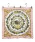 HERMES (エルメス) カレ 90 LA PROMENADE DE LONGCHAMPS ホワイト×ピンク：12000円